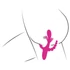 Kép 8/8 - SMILE - tripla karos, nyelves vibrátor (pink)