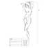 Kép 4/4 - Passion BS007 - mintás necc overall (fekete) - S-L