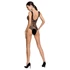 Kép 2/2 - Passion BS086 - átlátszó sávos body (fekete) - S-L