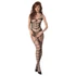 Kép 1/2 - Passion BS102 - nyitott necc overall (fekete) - S-L