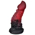 Kép 1/8 - OgazR - polipkar dildó - 19cm (piros)