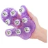 Kép 3/7 - Roller Balls Massager - masszírozó kézfeltét (lila)