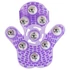 Kép 1/7 - Roller Balls Massager - masszírozó kézfeltét (lila)