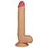 Kép 1/4 - Lovetoy King-Sized - tapadótalpas, élethű dildó - 25cm (natúr)