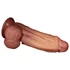 Kép 5/8 - Lovetoy - kétrétegű élethű dildó - 26cm (natúr)