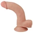 Kép 8/9 - Lovetoy Sliding-Skin - kétrétegű dildó - 21cm (natúr)