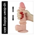Kép 9/9 - Lovetoy Sliding-Skin - kétrétegű dildó - 21cm (natúr)
