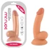 Kép 3/5 - Mr. Rude - tapadókorongos, herés élethű dildó - 18cm (natúr)
