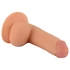 Kép 4/5 - Mr. Rude - tapadókorongos, herés élethű dildó - 18cm (natúr)