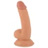 Kép 5/5 - Mr. Rude - tapadókorongos, herés élethű dildó - 18cm (natúr)