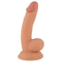 Kép 1/5 - Mr. Rude - tapadókorongos, herés élethű dildó - 18cm (natúr)