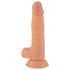Kép 2/5 - Mr. Rude - tapadókorongos élethű dildó - 19cm (natúr)