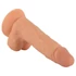Kép 4/5 - Mr. Rude - tapadókorongos élethű dildó - 19cm (natúr)