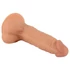 Kép 5/5 - Mr. Rude - tapadókorongos élethű dildó - 19cm (natúr)