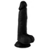 Kép 1/5 - Mr. Rude - tapadókorongos, herés élethű dildó - 19cm (fekete)