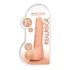 Kép 2/9 - RealRock Dong 7 - élethű, herés dildó (17cm) - natúr