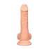 Kép 5/9 - RealRock Dong 7 - élethű, herés dildó (17cm) - natúr