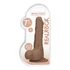 Kép 2/9 - RealRock Dong 7 - élethű, herés dildó (17cm) - sötét natúr