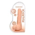 Kép 2/9 - RealRock Dong 10 - élethű, herés dildó (25cm) - natúr