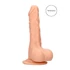 Kép 1/9 - RealRock Dong 10 - élethű, herés dildó (25cm) - natúr