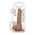 Kép 2/9 - RealRock Dong 10 - élethű, herés dildó (25cm) - sötét natúr