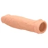 Kép 6/9 - RealRock Penis Sleeve 6 - péniszköpeny (17cm) - natúr