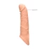 Kép 3/10 - RealRock Penis Sleeve 8 - péniszköpeny (21cm) - natúr
