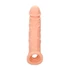 Kép 5/10 - RealRock Penis Sleeve 8 - péniszköpeny (21cm) - natúr