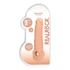 Kép 2/10 - RealRock Penis Sleeve 9 - péniszköpeny (21,5cm) - natúr