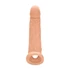 Kép 5/10 - RealRock Penis Sleeve 9 - péniszköpeny (21,5cm) - natúr