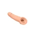 Kép 6/10 - RealRock Penis Sleeve 9 - péniszköpeny (21,5cm) - natúr
