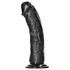 Kép 1/7 - RealRock - tapadótalpas realisztikus dildó - 15,5cm (fekete)