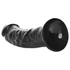 Kép 4/7 - RealRock - tapadótalpas realisztikus dildó - 15,5cm (fekete)