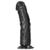 Kép 5/7 - RealRock - tapadótalpas realisztikus dildó - 15,5cm (fekete)