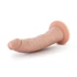 Kép 2/4 - Dr. Skin 7 - tapadótalpas élethű dildó - natúr (17,5cm)
