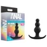 Kép 1/2 - Anal Adventures Platinum - gyöngyös anál dildó (fekete)