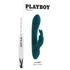 Kép 8/8 - Playboy Rabbit - akkus, vízálló csiklókaros vibrátor (türkiz)