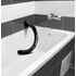 Kép 5/5 - Hosed Realistic Anal Snake 19 - tapadótalpas anál dildó (fekete)