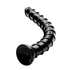 Kép 3/5 - Hosed Swirl Tchick Anal Snake 18 - anál dildó (fekete)