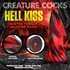 Kép 9/9 - Creature Cocks Hell Kiss - csavart szilikon dildó - 19cm (piros)