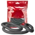 Kép 1/2 - Perfect Fit Ultra Wrap - vastag péniszgyűrű szett - fekete (3db)