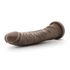 Kép 2/4 - Dr. Skin 8,5 - tapadótalpas élethű dildó - barna (20,5cm)