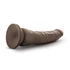 Kép 4/4 - Dr. Skin 8,5 - tapadótalpas élethű dildó - barna (20,5cm)