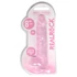 Kép 1/7 - REALROCK - áttetsző élethű dildó - pink (19cm)