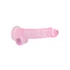 Kép 6/7 - REALROCK - áttetsző élethű dildó - pink (19cm)