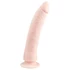 Kép 1/5 - Easytoys - tapadótalpas 100% szilikon dildó (21cm) - natúr