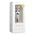 Kép 2/4 - Easytoys Metal No.11 - pink köves kúp anál plug - ezüst (3,5cm)