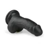 Kép 3/5 - Easytoys - tapadótalpas, herés dildó (15cm) - fekete