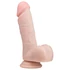 Kép 1/5 - Easytoys - tapadótalpas, herés dildó (17,5cm) - natúr