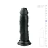 Kép 5/5 - Easytoys - tapadótalpas élethű dildó (15,5cm) - fekete